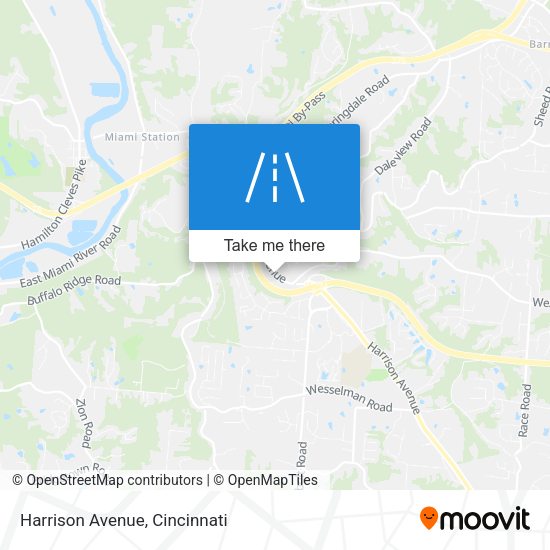 Mapa de Harrison Avenue