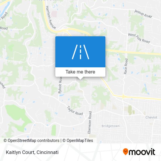Mapa de Kaitlyn Court