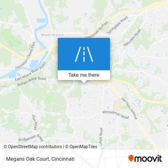Megans Oak Court map