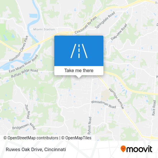 Mapa de Ruwes Oak Drive