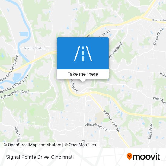 Signal Pointe Drive map