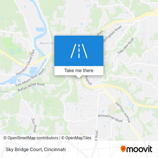 Sky Bridge Court map