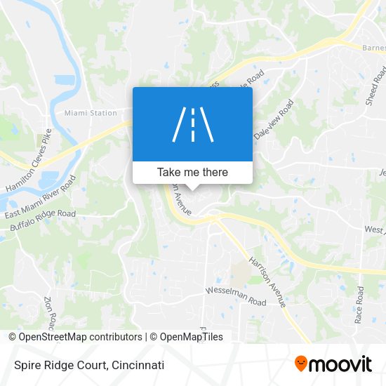 Spire Ridge Court map