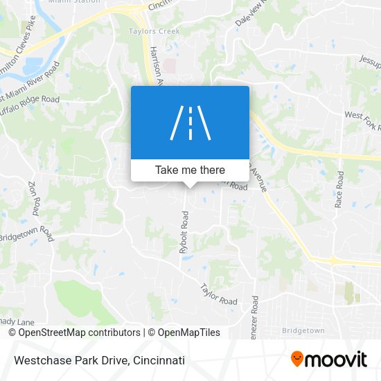 Westchase Park Drive map