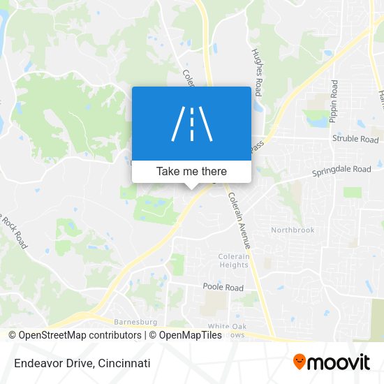 Mapa de Endeavor Drive