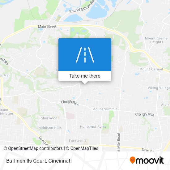 Burlinehills Court map