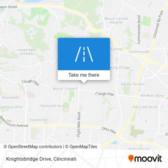 Knightsbridge Drive map