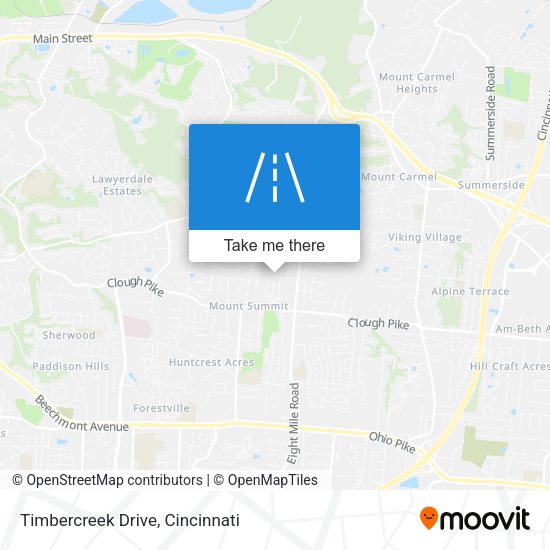 Timbercreek Drive map