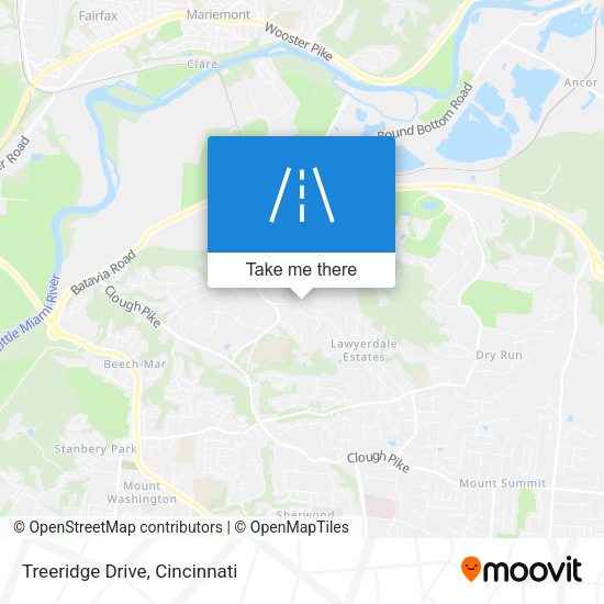 Mapa de Treeridge Drive
