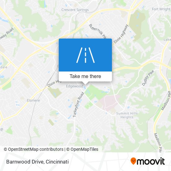 Barnwood Drive map