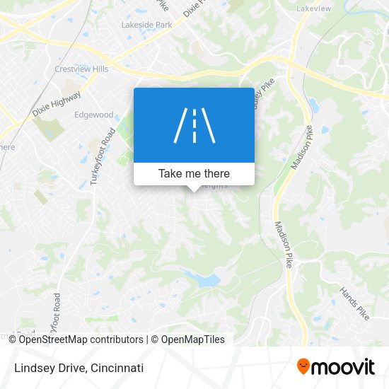 Mapa de Lindsey Drive