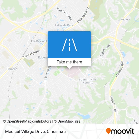 Medical Village Drive map