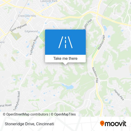 Mapa de Stoneridge Drive