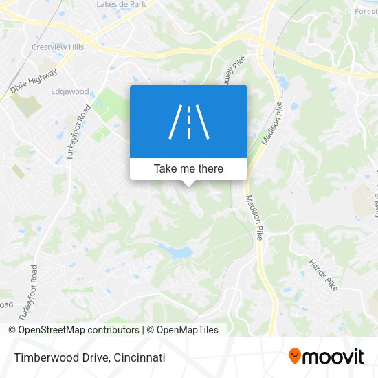 Mapa de Timberwood Drive