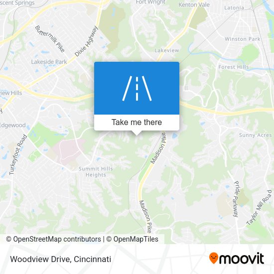 Woodview Drive map