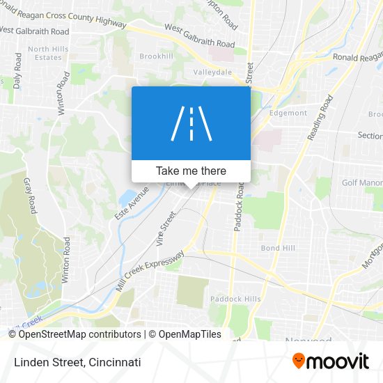 Mapa de Linden Street