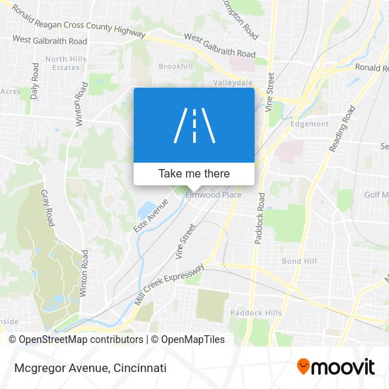 Mapa de Mcgregor Avenue