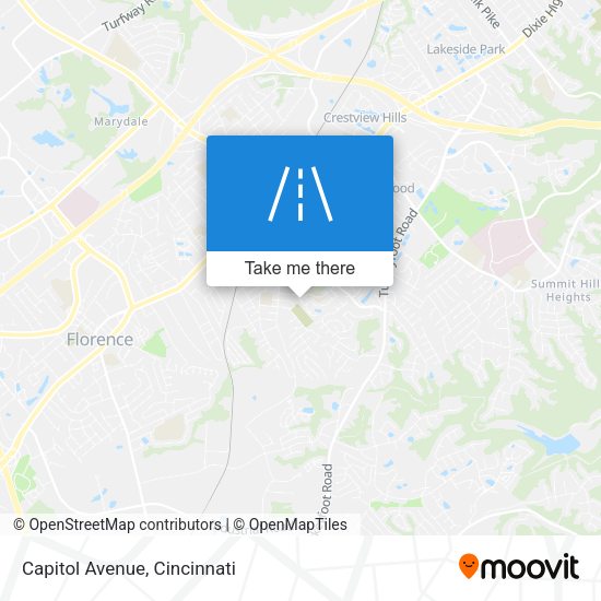 Mapa de Capitol Avenue