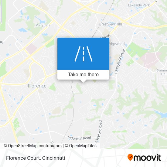 Mapa de Florence Court