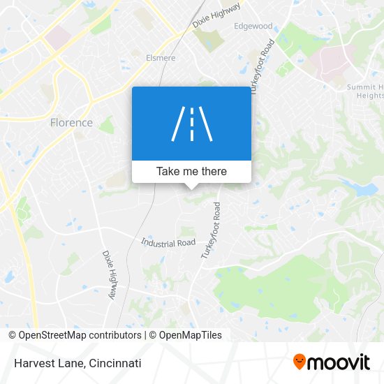 Mapa de Harvest Lane