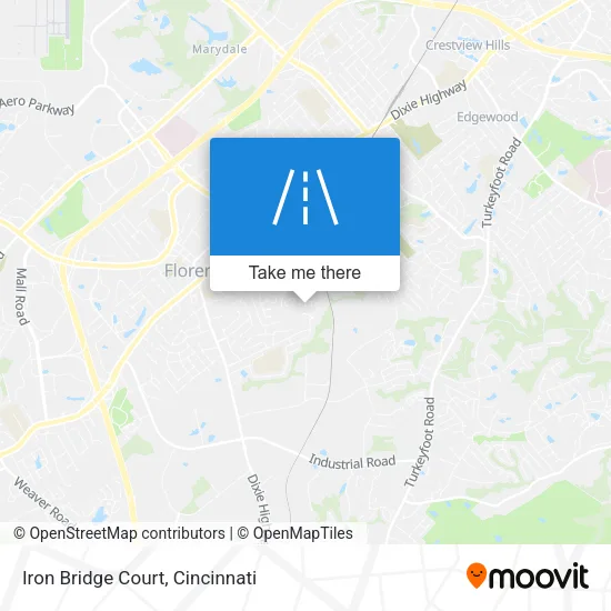 Iron Bridge Court map