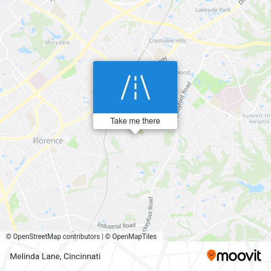 Mapa de Melinda Lane