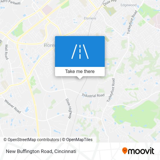 New Buffington Road map