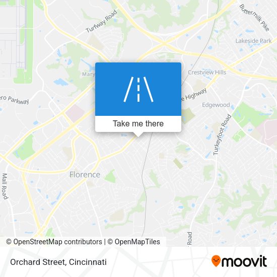 Mapa de Orchard Street