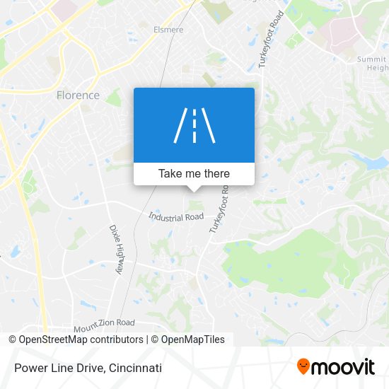 Mapa de Power Line Drive