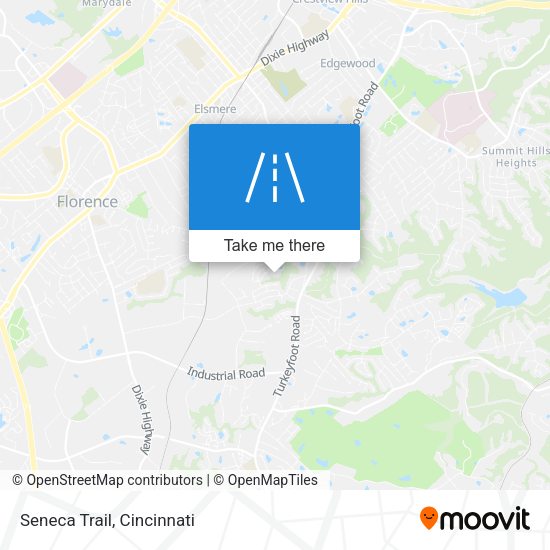 Mapa de Seneca Trail