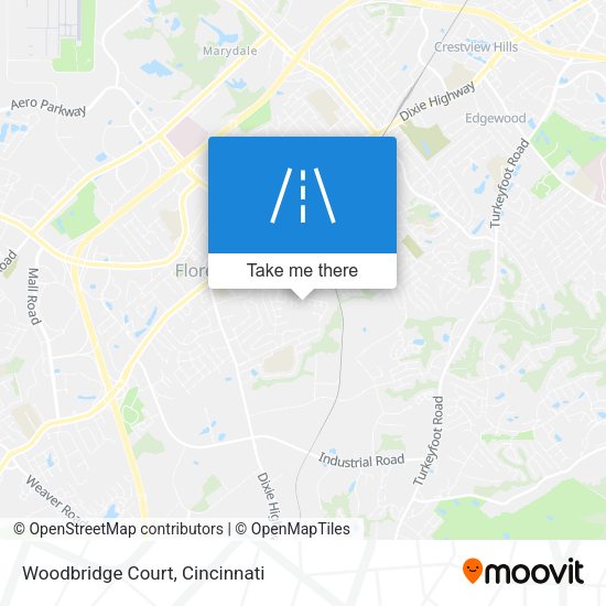 Woodbridge Court map