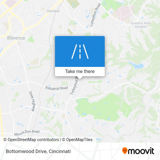 Bottomwood Drive map