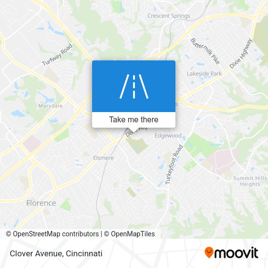 Mapa de Clover Avenue