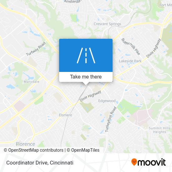 Coordinator Drive map