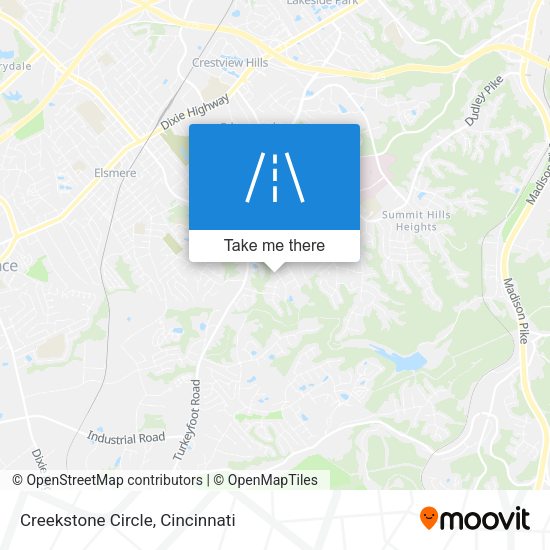 Creekstone Circle map