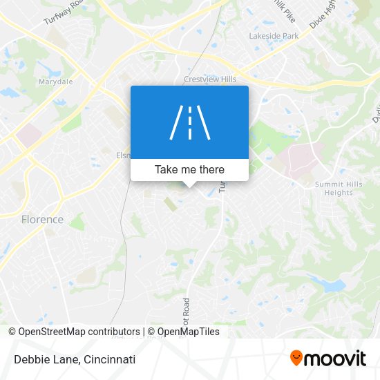 Mapa de Debbie Lane