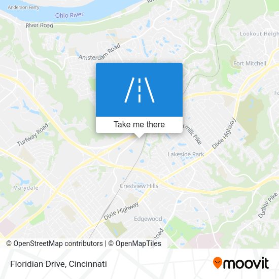 Floridian Drive map