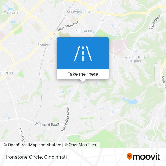 Ironstone Circle map