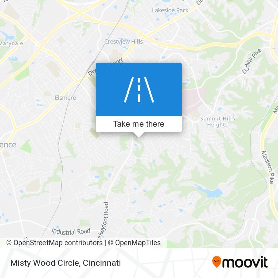 Mapa de Misty Wood Circle