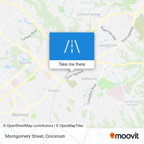 Mapa de Montgomery Street