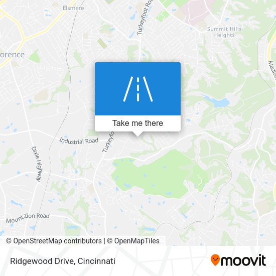 Mapa de Ridgewood Drive