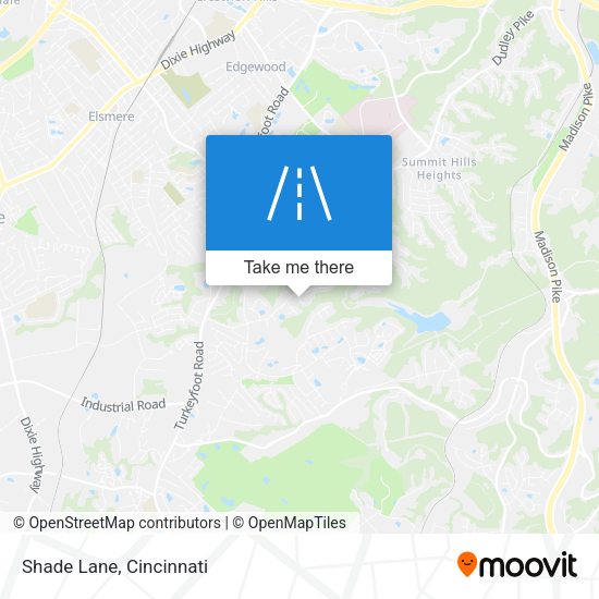 Mapa de Shade Lane