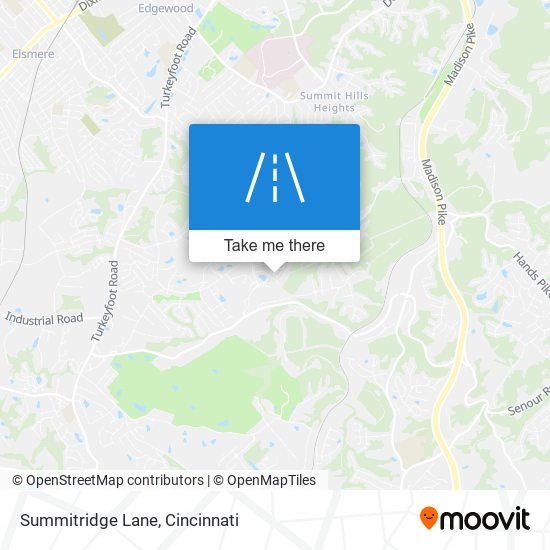 Summitridge Lane map