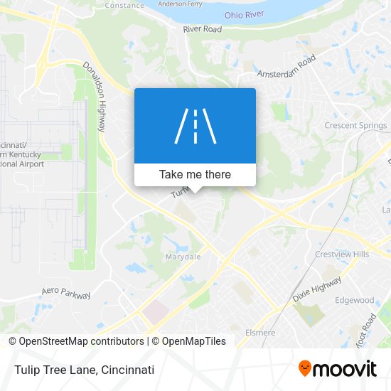 Mapa de Tulip Tree Lane