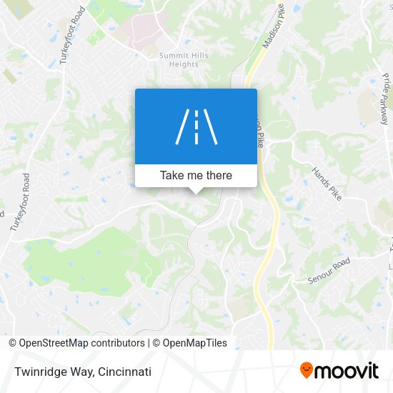Mapa de Twinridge Way