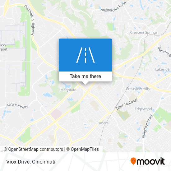 Mapa de Viox Drive