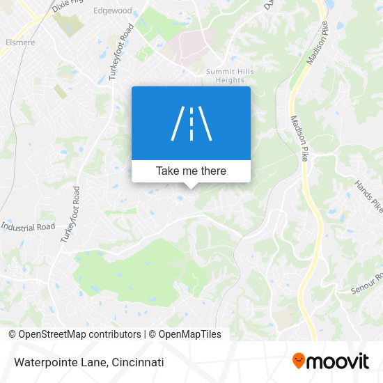Waterpointe Lane map