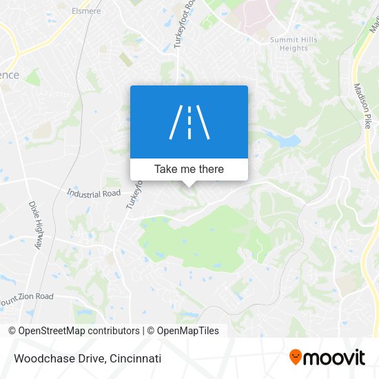 Woodchase Drive map