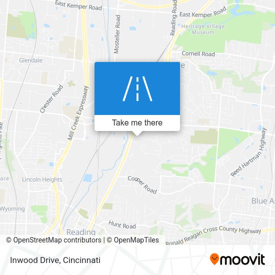 Inwood Drive map