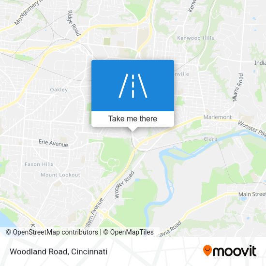 Mapa de Woodland Road